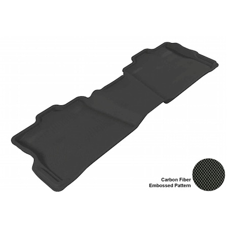 3D Maxpider FORD EXPLORER 2006-2010 KAGU BLACK R2 BENCH SEATING W/O CENTER CONSOLE Floor Mat L1FR03521509